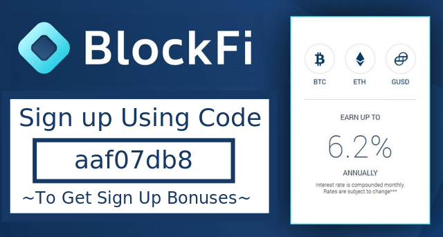 blockfi sign up bonus referral code reddit