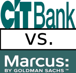 cit bank vs marcus by goldman sachs savings account