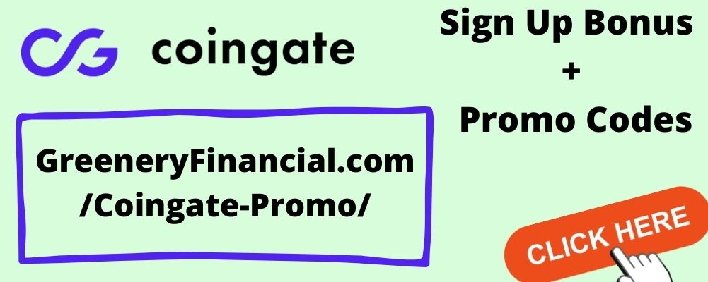 CoinGate Sign Up Bonus Promo Codes